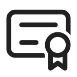 Certificate SVG Icon
